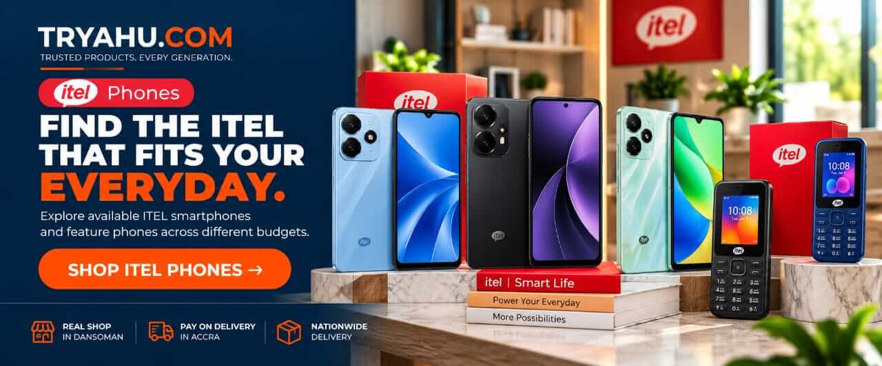 Shop Itel Smartphones & Feature Phones In Ghana