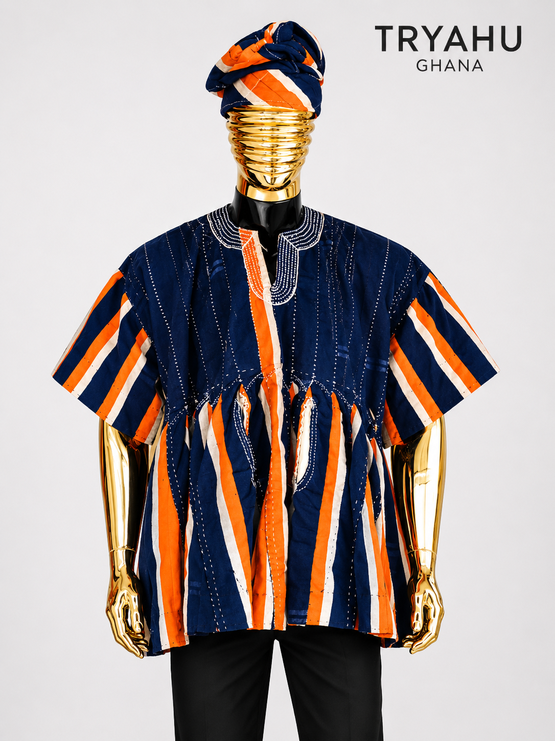 Authentic Premium Northern Smocks in Ghana | Handwoven Batakari – Tryahu