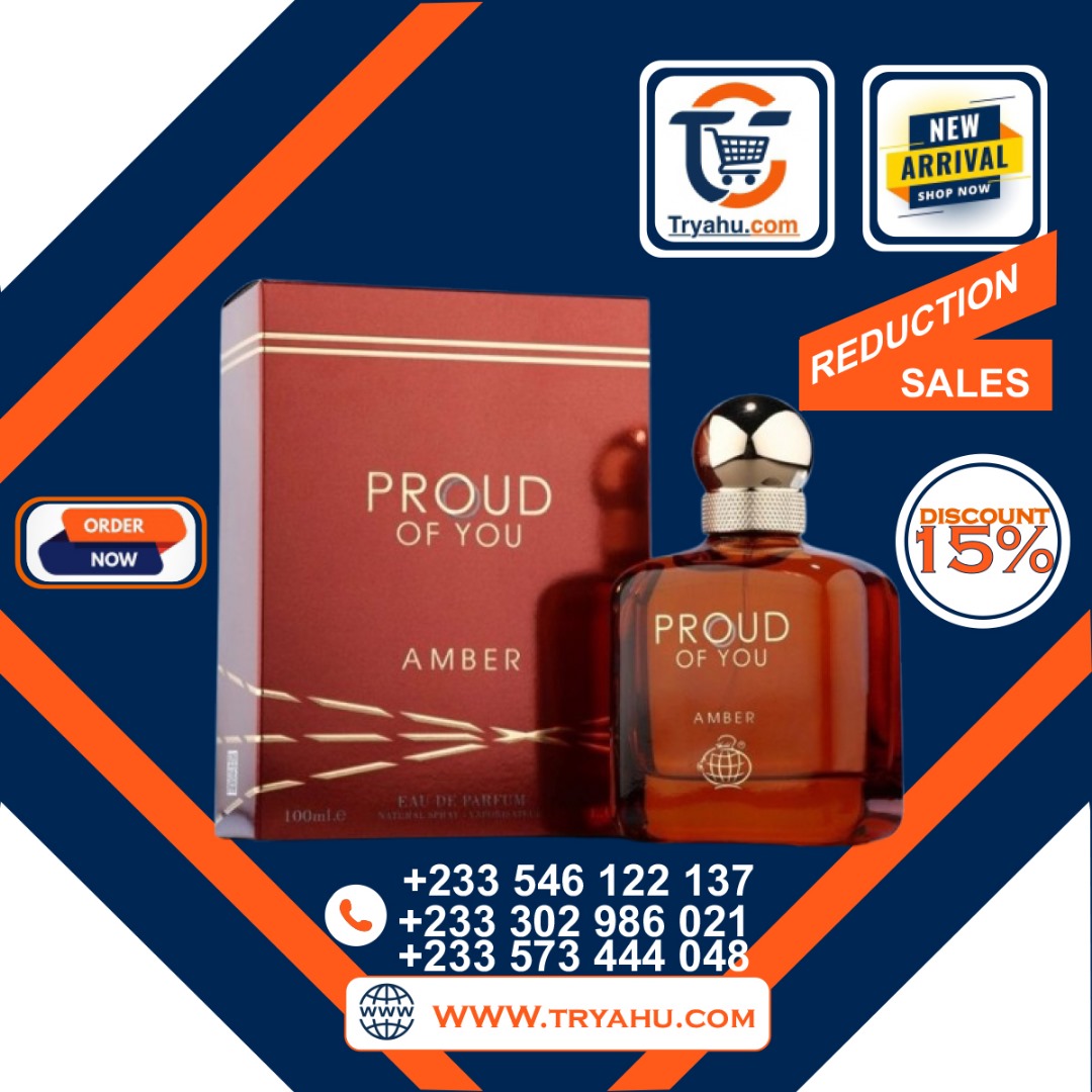Fragrance World Proud of You Absolute Perfume 100ml Elegant, Bold & Long-Lasting