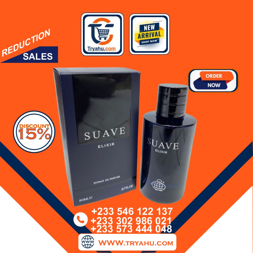 Suave Elixir by Fragrance World Unisex Perfume for Women & Men – Luxurious Long-Lasting Scent