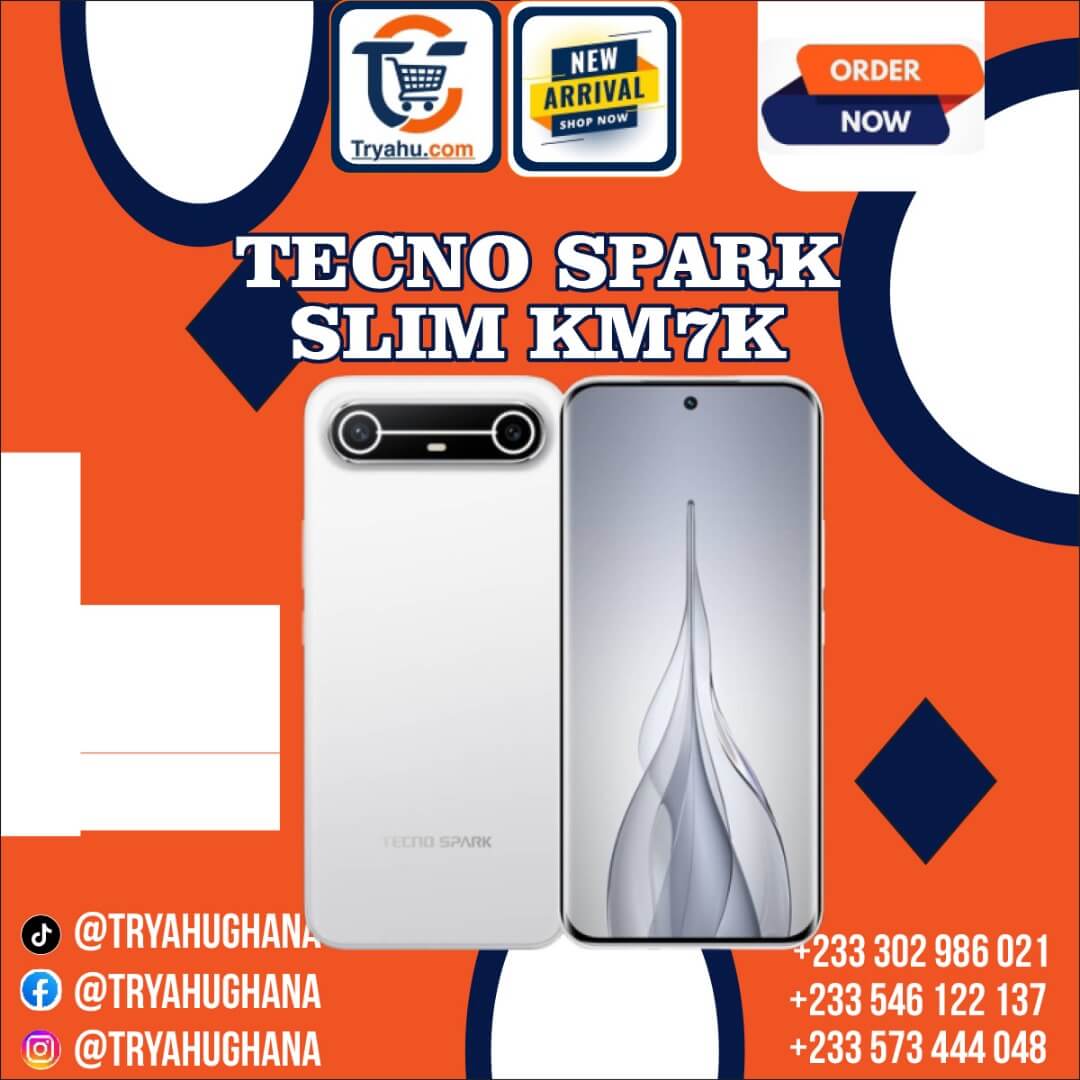 TECNO Spark Slim (KM7k) – Ultra-Thin, Ultra-Bright, Ultra-Speed!