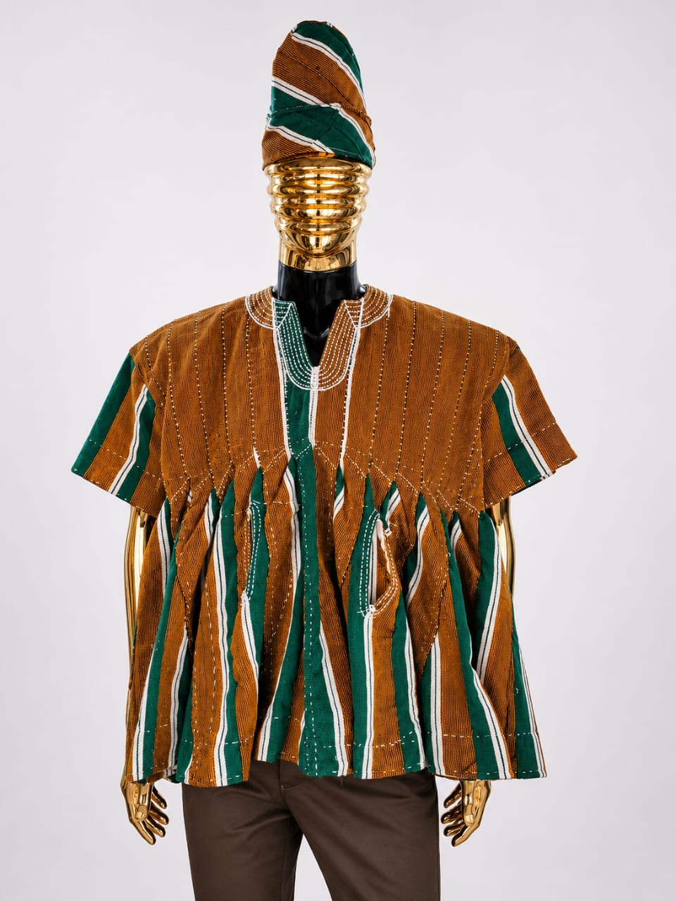 Buy Luxury Fugu Smock Online Ghana – Premium Batakari Wear