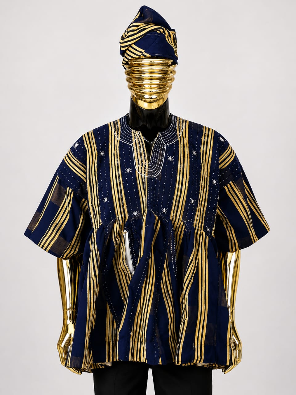 Executive Batakari Smock Ghana – Buy Premium Fugu Online