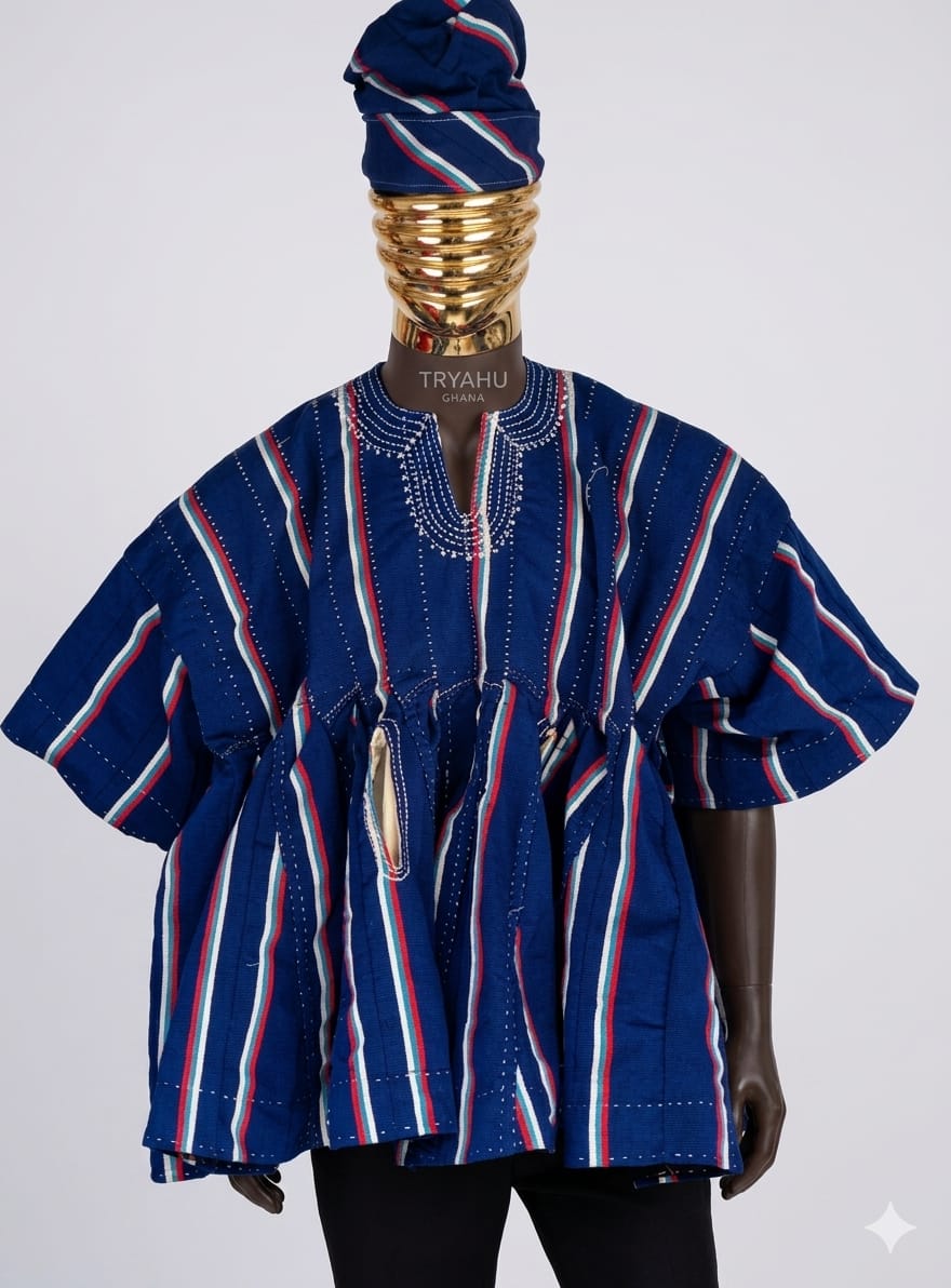 Executive Fugu Smock Ghana – Premium Batakari Online Shop