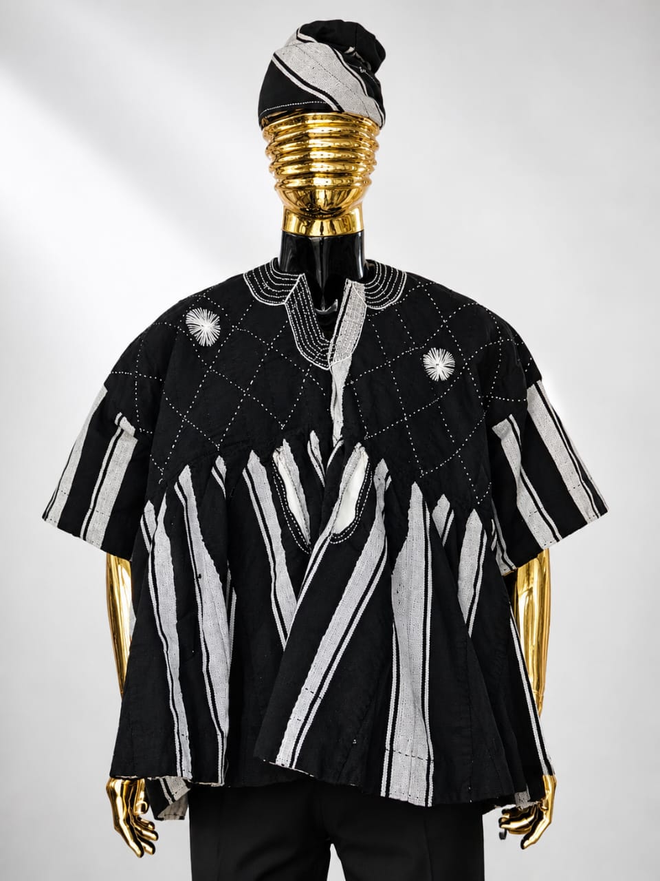 Authentic Executive Fugu Smock Ghana – Premium Batakari Wear