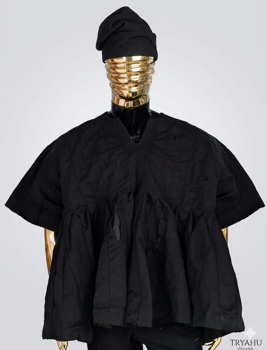 Original Handmade Ghanaian Traditional Fugu, Batakari & Smock