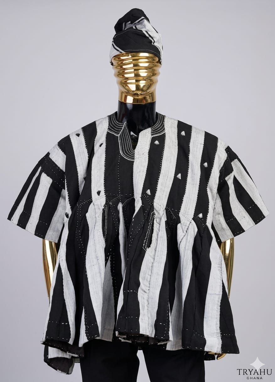 Wear Ghana With Pride – Quality Handwoven Fugu & Batakari Smocks Online