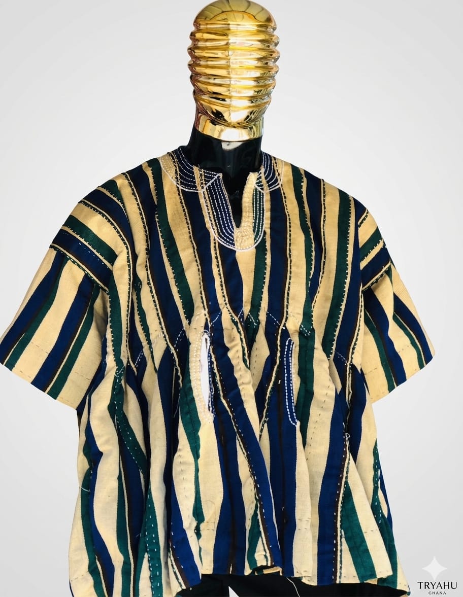 Authentic African Heritage Wear – Handwoven Fugu & Batakari Smocks Online