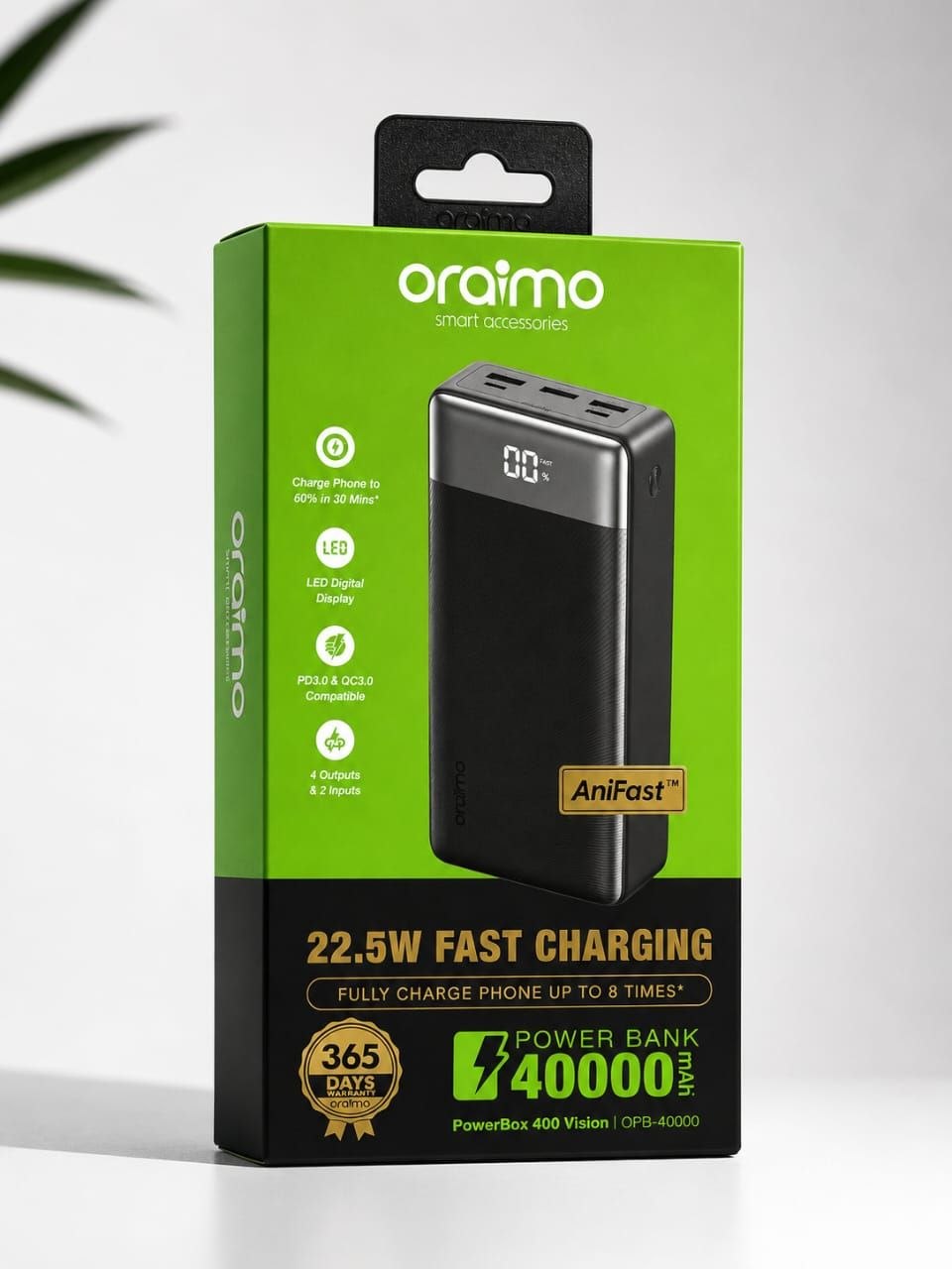 Buy Oraimo Power Bank 40000mAh
