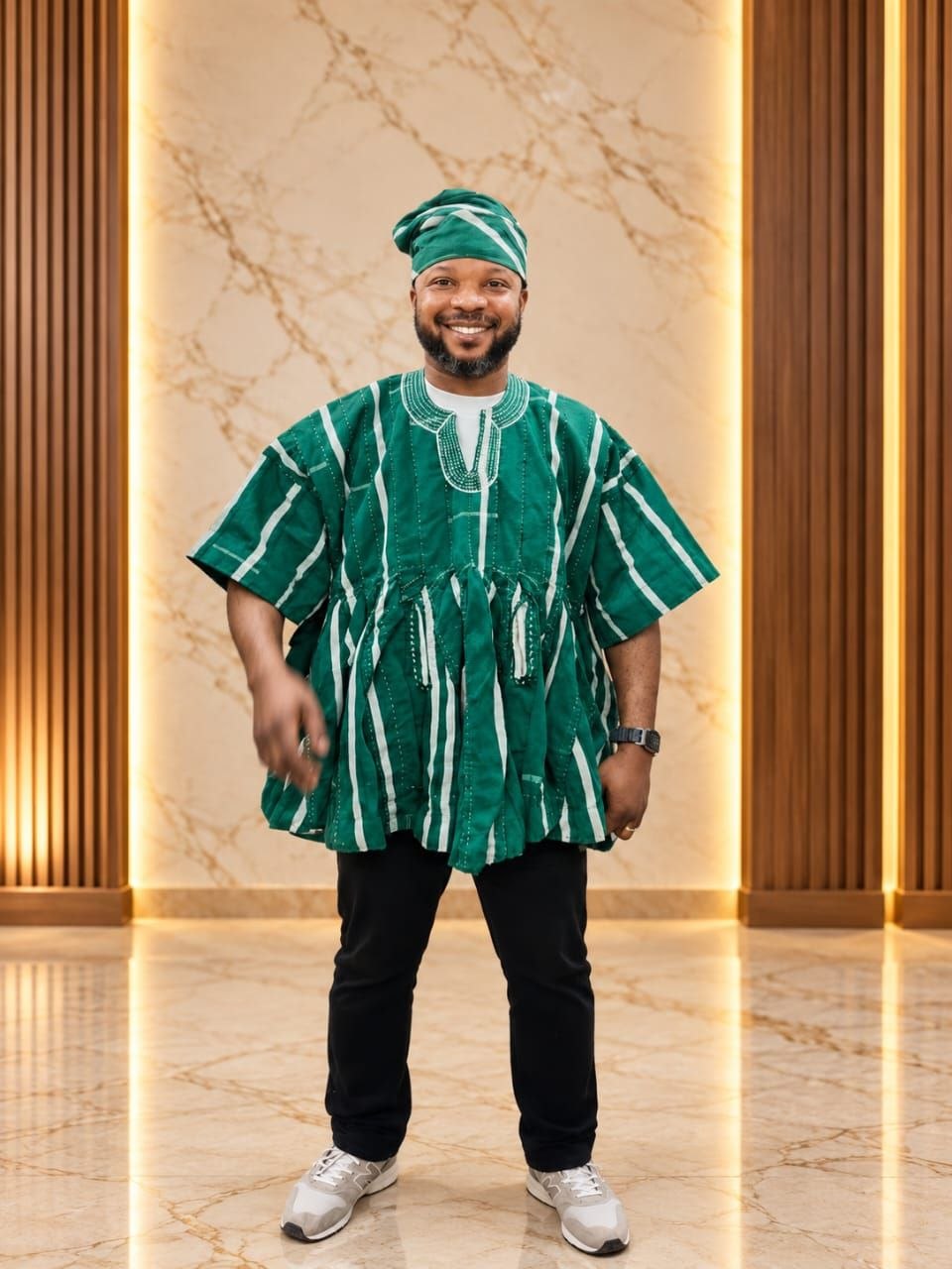 Buy Premium Batakari Smock in Accra – Ghanaian Fugu Wear L-4XL