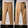 Men’s Khaki Black Trousers – Smart Casual & Office Wear